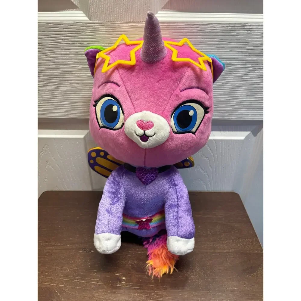 Nickelodeon Rainbow Butterfly Unicorn Kitty Felicity Plush Stuffed Animal